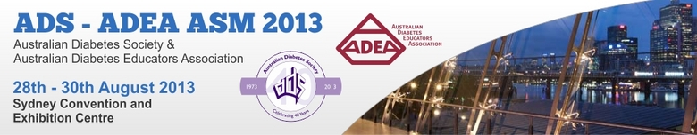 The Annual Scientific Meeting of the Australian Diabetes Society and the Australian Diabetes Educators Association 2013